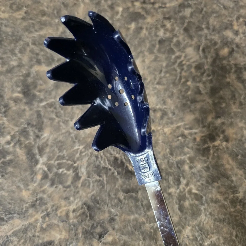 Bonny, Blue Plastic‎ / Nylon Spaghetti, Pasta Fork, Scoop 085UT